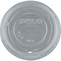 Solo Portion Plastic Portion Container Lids,  4 oz., Clear, 2500/Carton (PL4N) (PL4N)