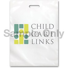 Medical Arts Press® Premium Supply Bags; 7-1/2x9, 2-Color, White, 100 Bags, (57004)