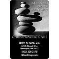 Medical Arts Press® 2x3 Glossy Full Color Chiropractic Magnets; Balanced Rocks