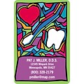 Medical Arts Press® 2x3 Full-Color Dental Magnets; Stained Glass Design