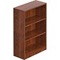 Offices to Go Superior Laminated Bookcase, American Dark Cherry, 3-Shelf, 48"H (TDSL48BC-ADC)