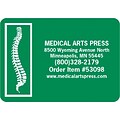 Medical Arts Press® Color Choice Magnets; Spine in Rectangle