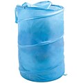 Lavish Home Breathable Pop Up Laundry Clothes Hamper, Light Blue