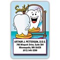 Medical Arts Press® 2x3 Full-Color Dental Magnets; Smiling Tooth in Mirror