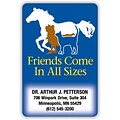 Medical Arts Press® 2x3-1/2 Friendship Full-Color Magnets; Pet Silhouettes