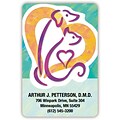 Medical Arts Press® 2x3 Glossy Full-Color Veterinary Magnets; Dog/Cat Outline