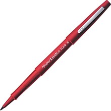 Paper Mate Flair Felt Pen, Medium Point, Red Ink, 36/Pack (1921091)