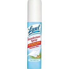 Lysol Disinfectant Aerosol Spray, Crisp Linen, 1 oz., 12/Carton (1920079132C)