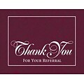 Medical Arts Press® Distinguished Expressions Note Cards; Thank You Referral, Personalized