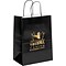 Custom Gloss Shopper Bags; Colored, 13x10x5