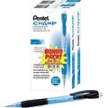 Pentel Champ Mechanical Pencil, 0.7mm, #2 Medium Lead, 2 Dozen (AL17CSW-US)