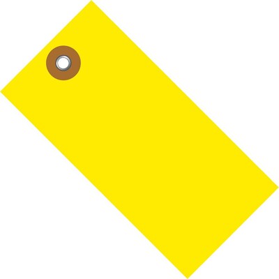 Quill Brand® Tyvek Shipping Tag, 4 3/4 x 2 3/8, Yellow, 100/Case (G14051B)