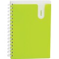 Poppin Medium Pocket Spiral Notebook, Lime Green
