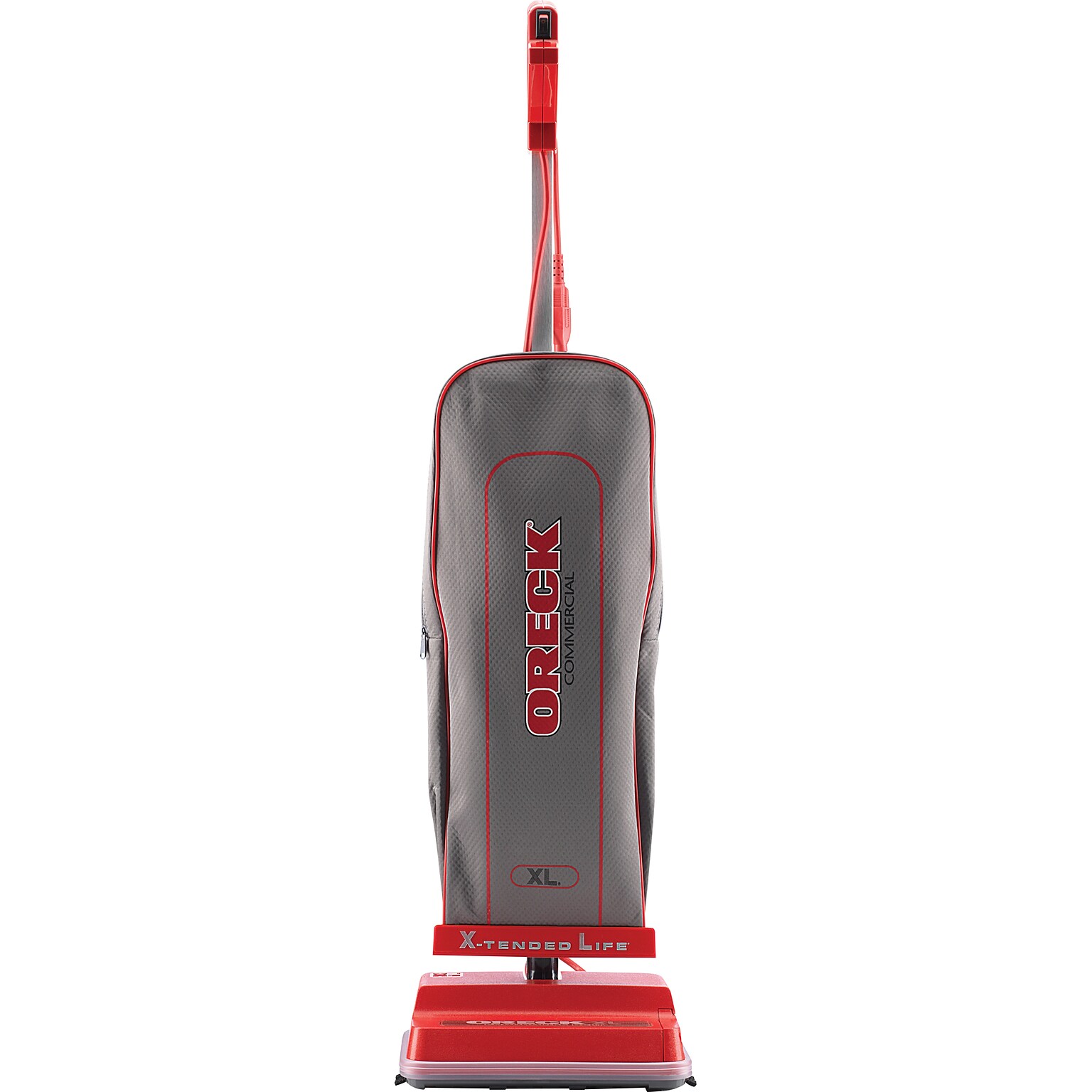 Oreck Commercial Upright Vacuum, Grey/Red (U2000R-1)