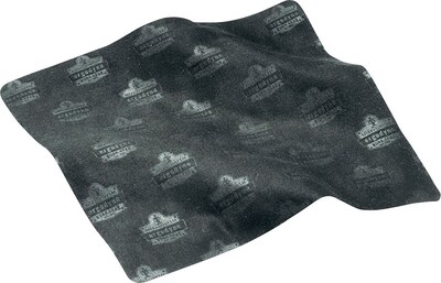 Ergodyne Skullerz® Microfiber Cleaning Cloth, Black