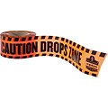 Ergodyne Squids® 3601 Caution Drops Zone Tape, 3 x 300, Orange