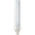 Philips Compact Fluorescent PL-C Lamp, 13 Watts, 2-Pin (GX23-2), Warm White, 10PK