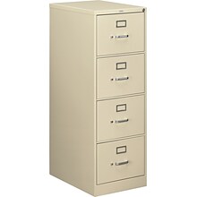 HON® 25D Putty Lgl 4-Drawer Vertical File