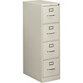 HON 25D Lt. Grey Ltr 4-Drawer Vertical File