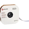 Velcro Loop Only Tape 2 x 75 Sticky Back Hook & Loop Fastener, White, Roll (VEL140)
