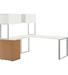 HONÂ® Voiâ„¢ Desk Collection; L-Station with Stack-On Storage