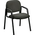 HON Solutions Seating 4000 Series Leg Base Guest Chairs; Olefin Fabric; Grey
