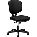 HON Volt Task Chair, Synchro-Tilt, Adjustable Arms, Black Fabric