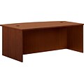 basyx by HON® BL Series 72W Desk Shell, Medium Cherry, 29H x 72W x 42D