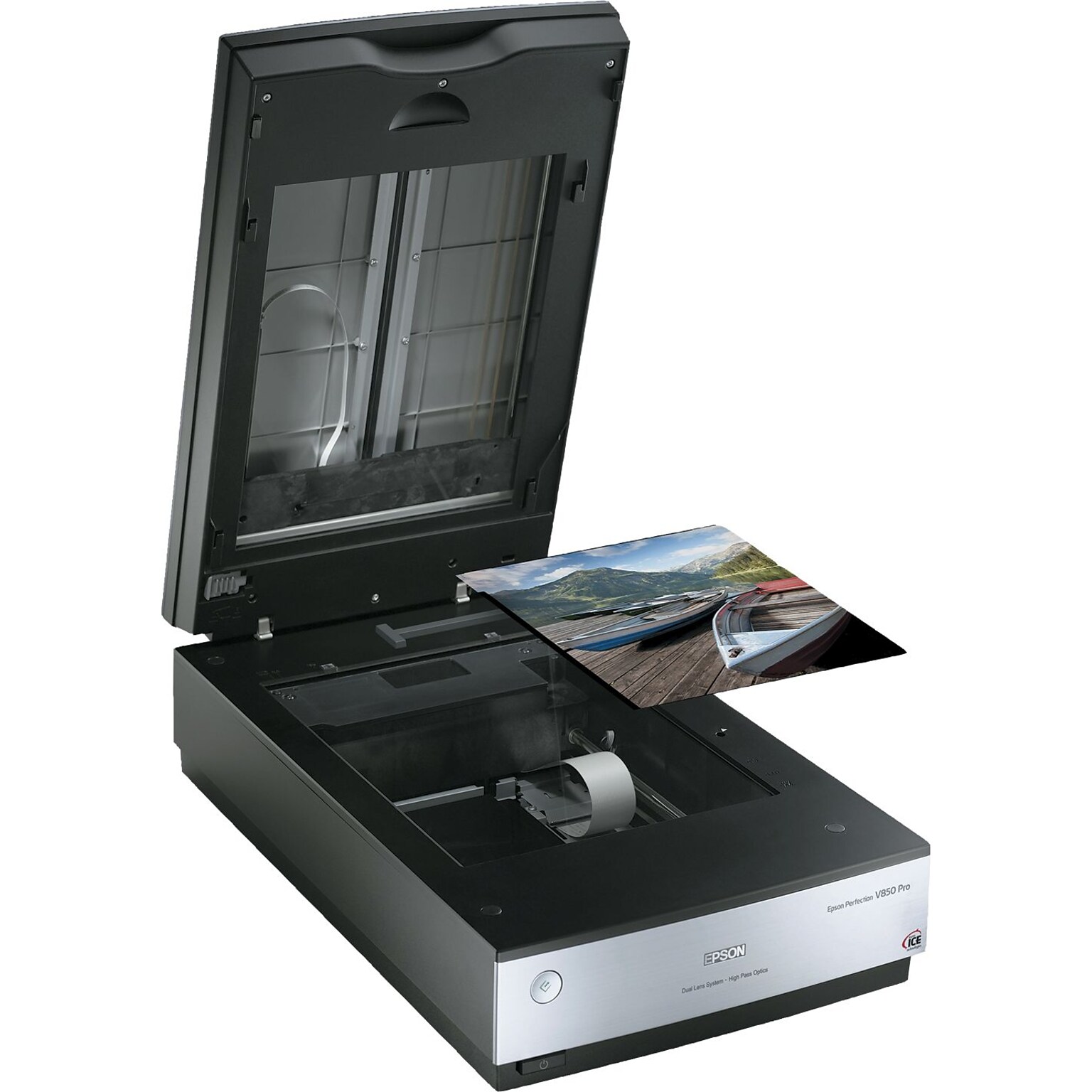 Epson Perfection V850 Pro B11B224201 Flatbed Desktop Scanner, Gray