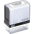 2000 Plus® Self-Inking Stamp; 1/2x1-3/8, Up to 4 Lines