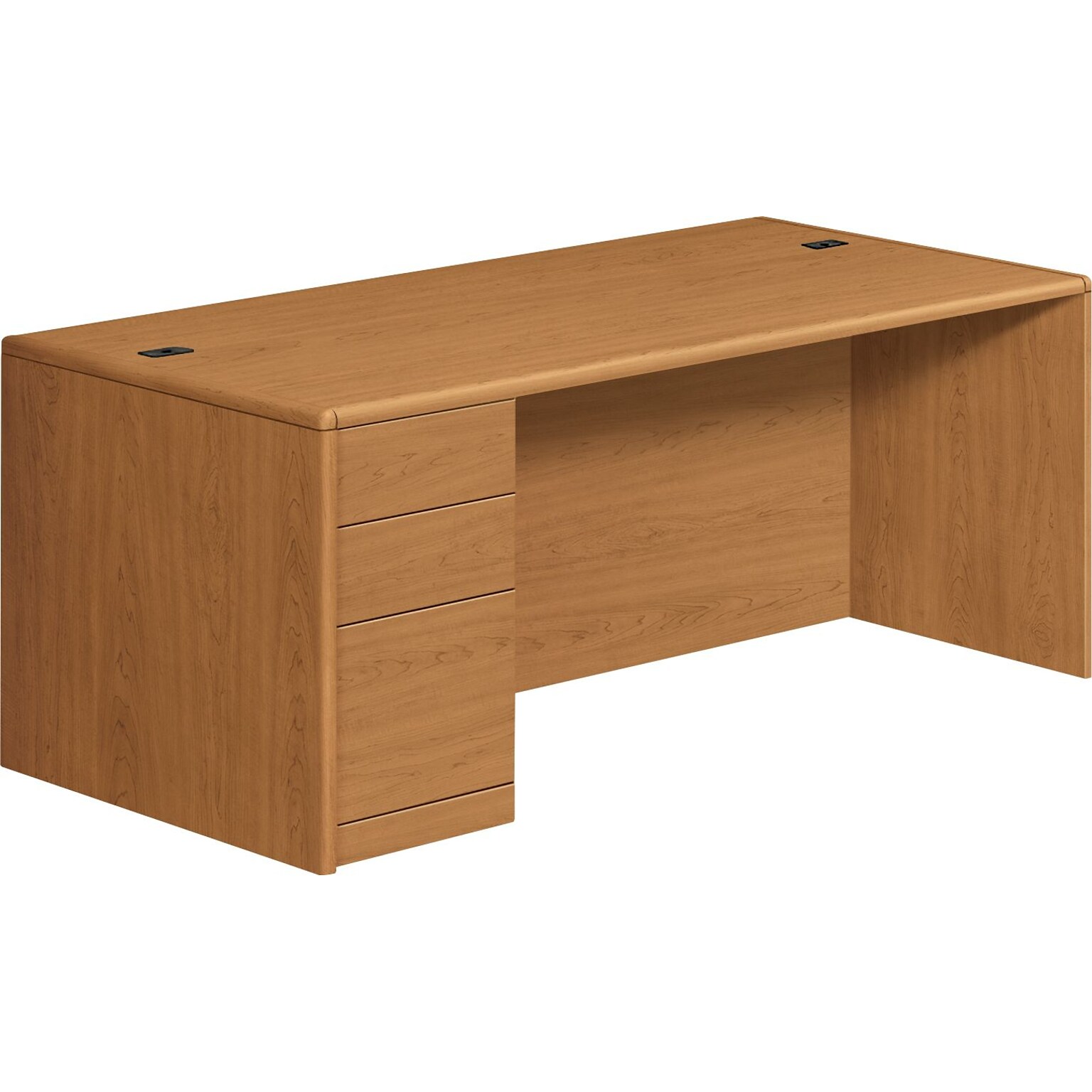 HON® 10700 Series Office Collection in Harvest; Single Left Pedestal Desk, 29-1/2Hx72Wx36D