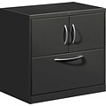 Hon® Flagship® 1-Drawer Lateral File Cabinet; Charcoal, Letter/Legal (FC1830DLFALS)