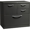 HON® Flagship® 18D 4 Drawer File Center With Box/Box/File/Lateral File Drawer; Charcoal
