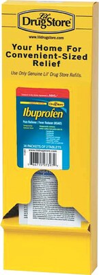 Lil Drug Store Ibuprofen Tablets, 200 Mg, 50 Packets/Box (LIL97197)