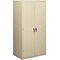 HON Brigade Storage Cabinet, 5 Adjustable Shelves, 24-1/8D x 72H, Putty Finish NEXT2018 NEXTExpres