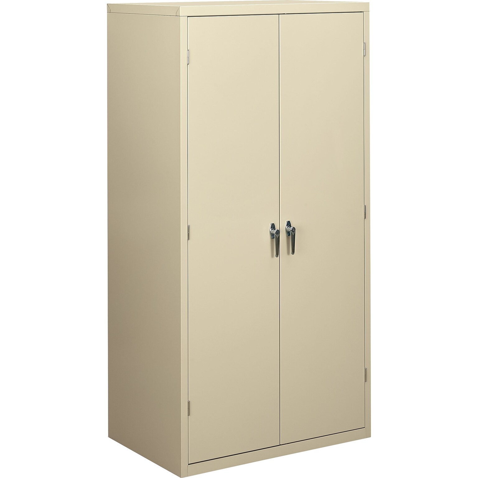HON Brigade Storage Cabinet, 5 Adjustable Shelves, 24-1/8D x 72H, Putty Finish NEXT2018 NEXTExpress