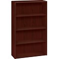 HON® 10700 Series Office Suite in Mahogany; 4-Shelf Bookcase