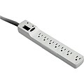 Fellowes® 99004 7-Outlet 230 Joule Surge Protector With 6 Cord