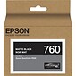 Epson 760 Ultrachrome Black Matte Standard Yield Ink Cartridge