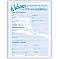 Medical Arts Press® Registration Forms without Updates Section ; Brush Silhouette