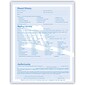 Medical Arts Press® Registration Forms without Updates Section ; Brush Silhouette