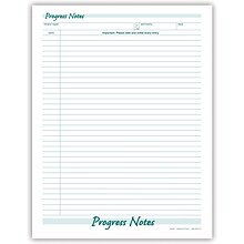 Medical Arts Press® Progress Notes Patient Care Form; Green FormFamily™