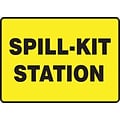 Accuform SPILL-KIT STATION Adhesive Vinyl Safety Sign, 7 x 10 (MCHL563VS)