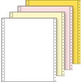 Printworks Professional 9.5 x 11, Computer Paper, 13 lbs, White/Canary/Pink/Gold, 800 Sheets/Carto