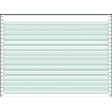 Printworks® Professional Computer Paper, 13 lbs., 11 x 14.875, Green Bar, 2200 Sheets/Carton (PRB0