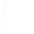 Printworks® Professional 8.5 x 11, Perforated Paper, 24 lbs., 92 Brightness, 2500 Sheets/Carton (0