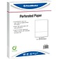 Printworks® Professional 8.5" x 11" Perforated Paper, 20 lbs., 92 Brightness, 2500 Sheets/Carton (04115P)