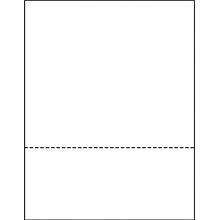 Printworks® Professional 8.5 x 11 Perforated Paper, 20 lbs., 92 Brightness, 2500 Sheets/Carton (04