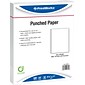 Printworks® Professional 8.5" x 11" 19-Hole Punched Specialty Paper, 24 lbs., 92 Brightness, 2500 Sheets/Carton (04329)