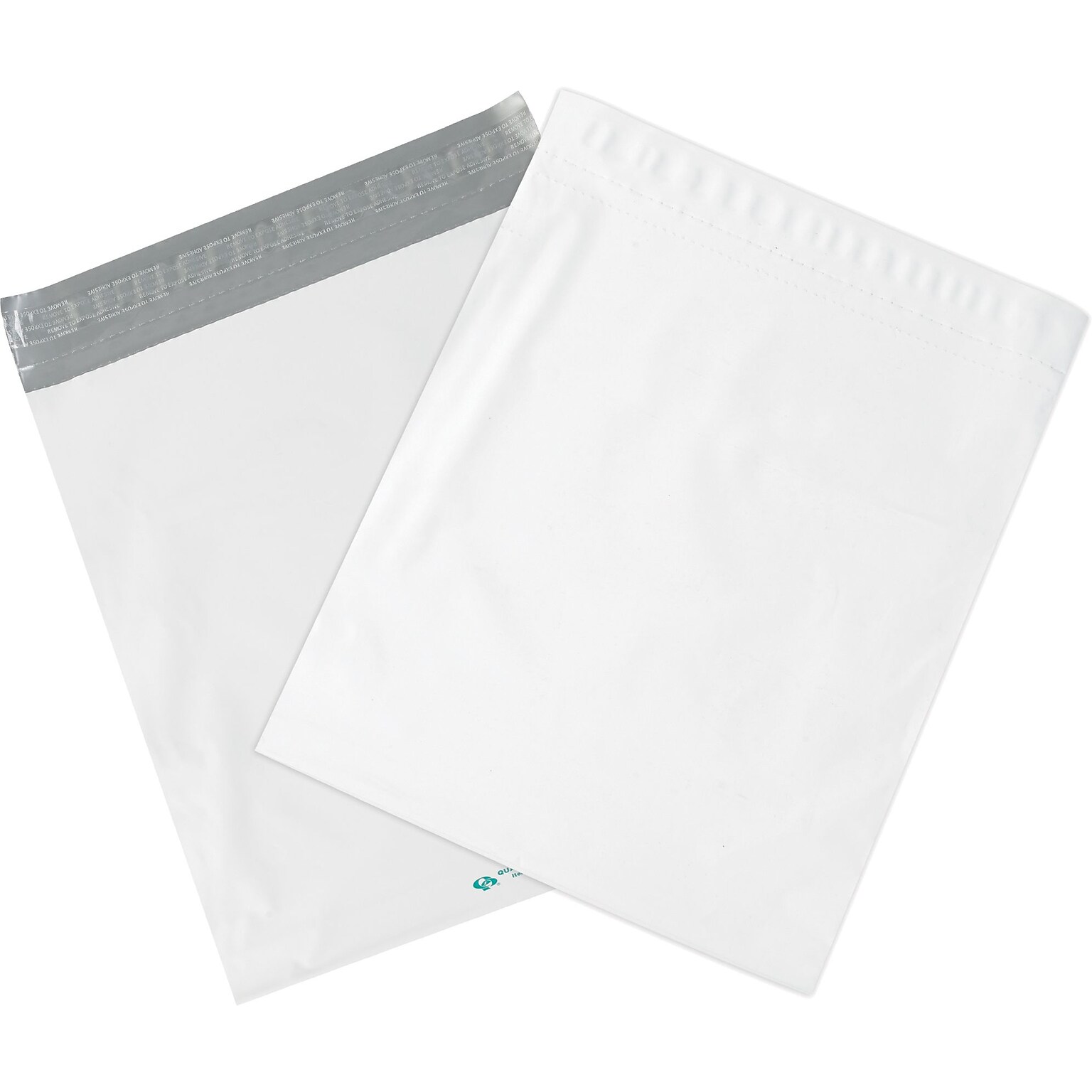 Partners Brand Expansion Poly Mailers, 13 x 16 x 4, White, 100/Case (EPM13164)